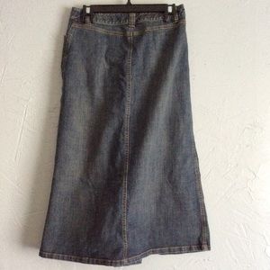Michael Kors pleated denim skirt Size 4